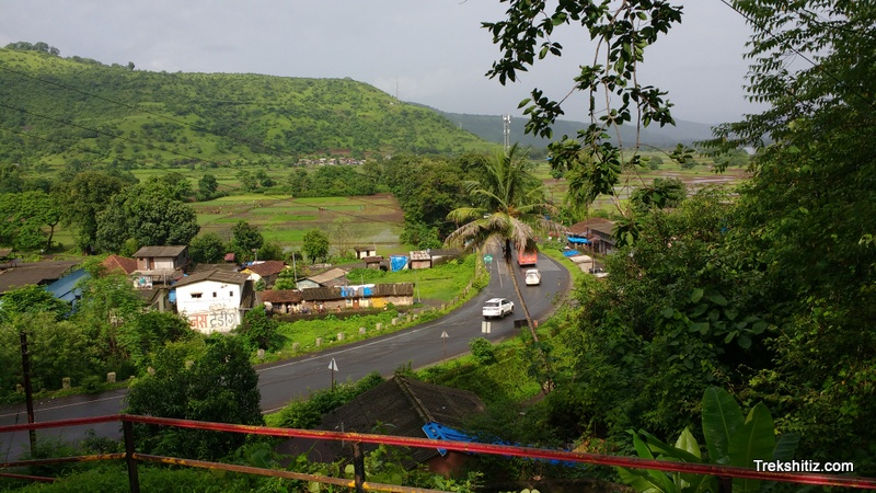 Mumbai Goa Highway from Dasgaon Fort